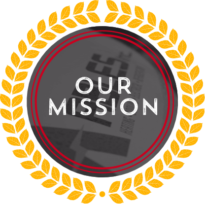 our mission badge